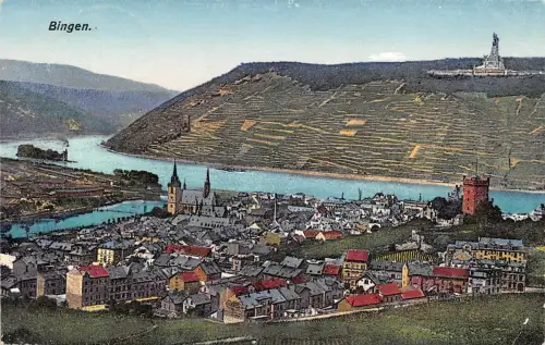 Bingen am Rhein Panorama gl1926 195.371