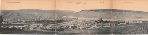 Bingen am Rhein 3-fach Klappkarte ngl 195.384