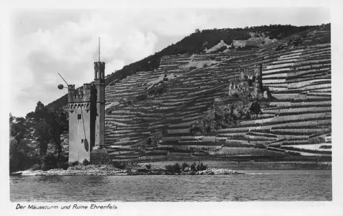 Bingen am Rhein Mäuseturm Ruine Ehrenfels ngl 195.404