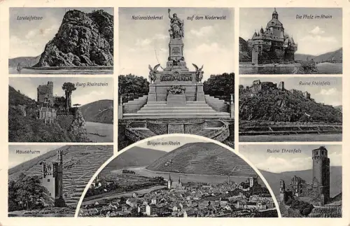 Bingen am Rhein Mehrbildkarte gl 195.411