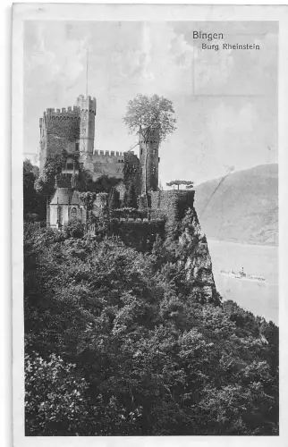 Bingen am Rhein Burg Rheinstein ngl 195.416