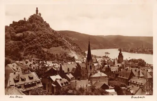Braubach am Rhein Panorama ngl 195.423