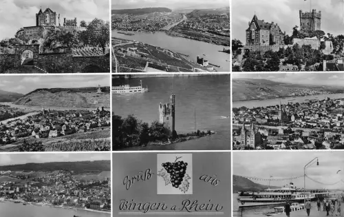 Bingen am Rhein Mehrbildkarte gl1968 195.410