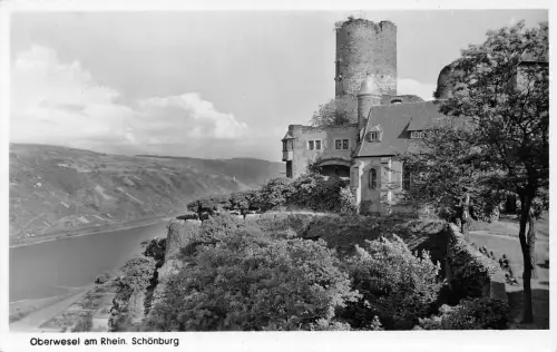 Oberwesel am Rhein Ruine Schönburg ngl 195.428