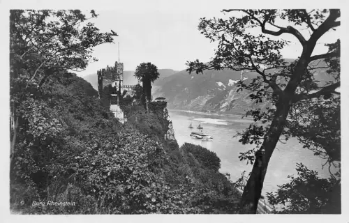 Burg Rheinstein Panorama gl1930 195.467