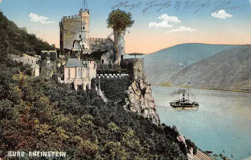 Burg Rheinstein Panorama gl1914 195.462
