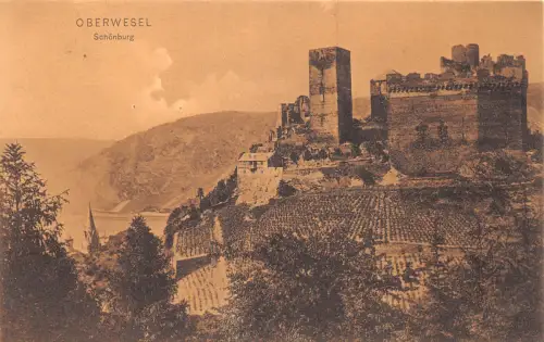 Oberwesel am Rhein Schönburg ngl 195.493