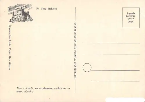 Bacharach am Rhein Ruine Stahleck ngl 195.524