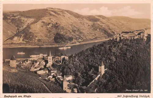 Bacharach am Rhein Panorama gl1933 195.542