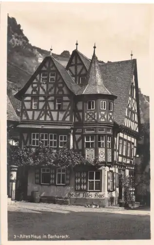 Bacharach am Rhein Altes Haus ngl 195.549
