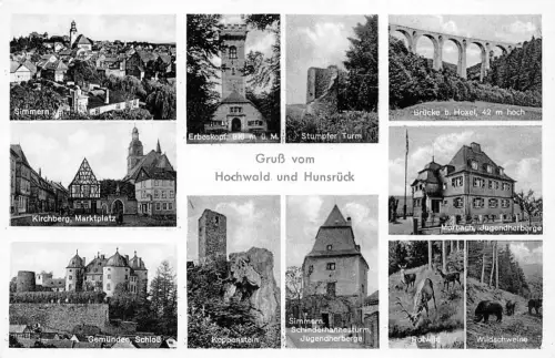 Hochwald und Hunsrück Mehrbildkarte ngl 195.576