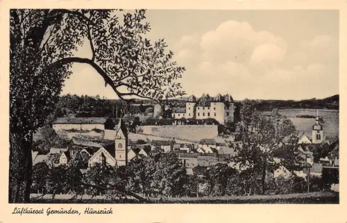 Gemünden/Hunsrück Panorama gl1952 195.578