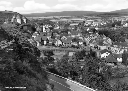 Gemünden/Hunsrück Panorama gl1966 195.579