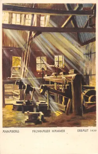Annaberg Frohnauer Hammer Künstlerkarte ngl 195.585