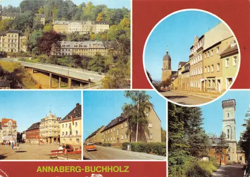 Annaberg-Buchholz Mehrbildkarte gl1983 195.609