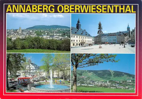 Annaberg Oberwiesental Mehrbildkarte Druckmuster ngl 195.616