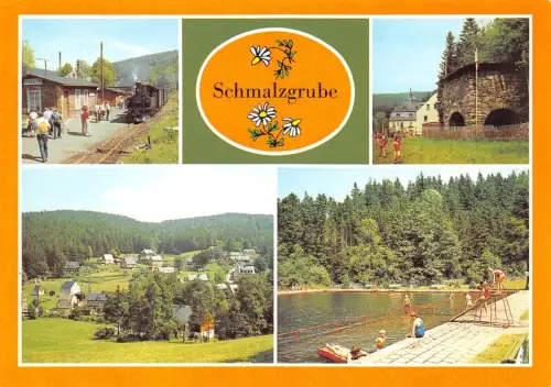 Schmalzgrube Kr. Annaberg Mehrbildkarte ngl 195.642