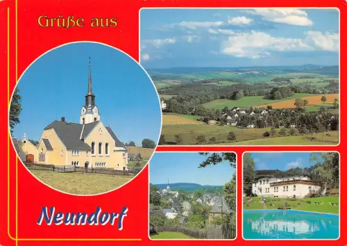 Neundorf Mehrbildkarte ngl 195.643