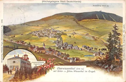 Oberwiesenthal mit Unter- u. Böhm.-Wiesenthal ngl1906 195.690