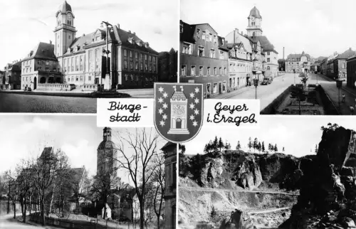Geyer (Erzgebirge) Mehrbildkarte gl 195.682