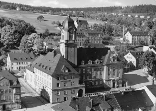 Geyer (Erzgebirge) Fotokarte Kulturhaus Kirche ngl 195.678
