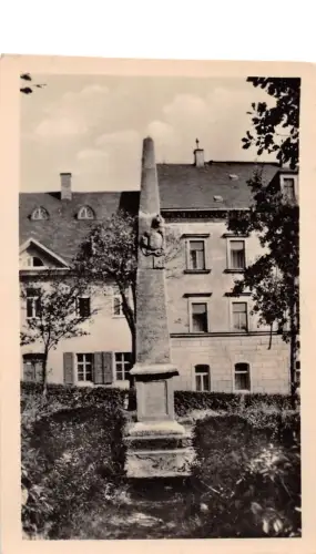 Jöhstadt im Erzgebirge Distanzsäule am Markt gl1962 195.685