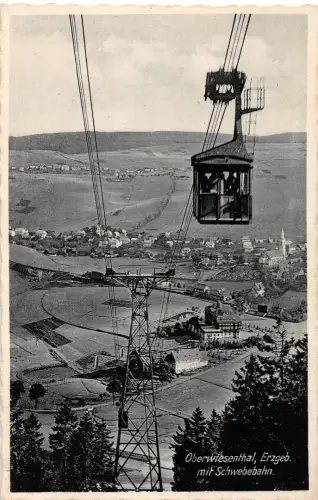 Oberwiesenthal Panorama mit Schwebebahn ngl 195.713