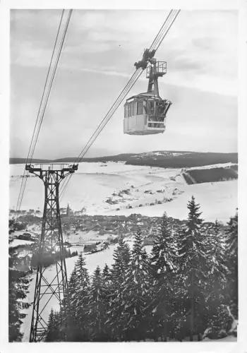 Oberwiesenthal Panorama mit Schwebebahn ngl 195.716