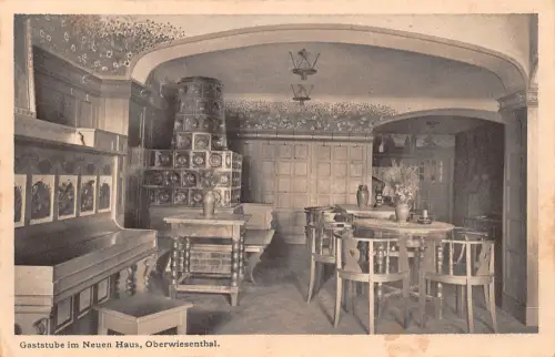 Oberwiesenthal "Neues Haus" Gaststube gl1919 195.732