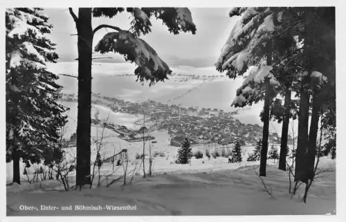 Oberwiesenthal Unter- u. Böhmisch-Wiesenthal gl1934 195.742