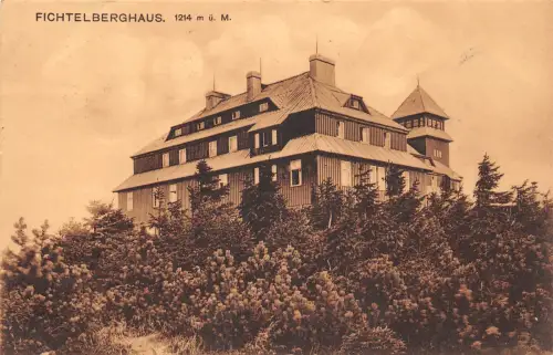 Oberwiesenthal Fichtelberg Fichtelberghaus gl1912 195.780