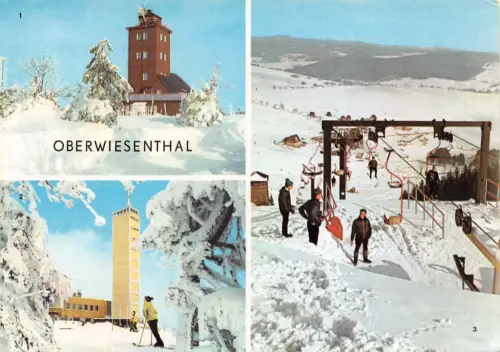Oberwiesenthal Fichtelberg Mehrbildkarte ngl 195.786