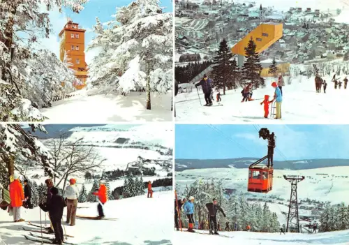 Oberwiesenthal Fichtelberg Mehrbildkarte gl1983 195.785