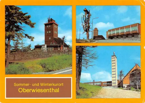 Oberwiesenthal Fichtelberg Mehrbildkarte gl 195.788