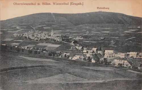 Oberwiesenthal mit Böhm.-Wiesenthal gl1921 195.823