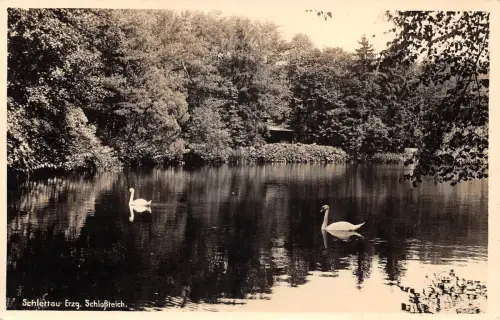 Schlettau Schloßteich gl1943 195.812