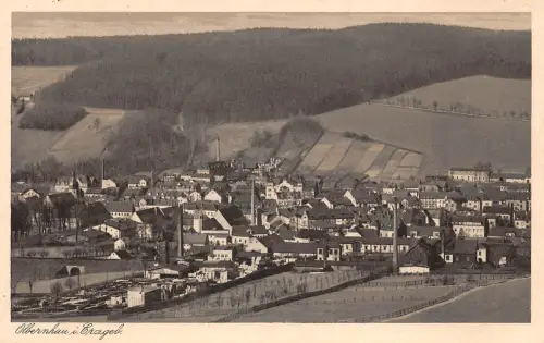 Olbernhau (Erzgebirge) Panorama bahnpgl1930 195.831