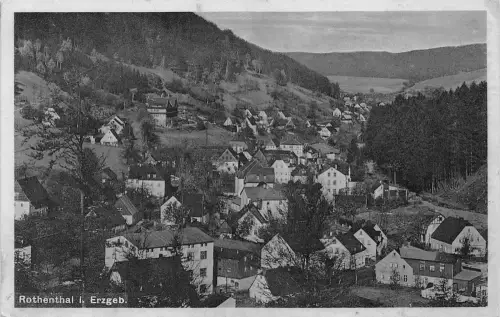 Rothenthal i. Erzgeb. Panorama gl1942 195.846