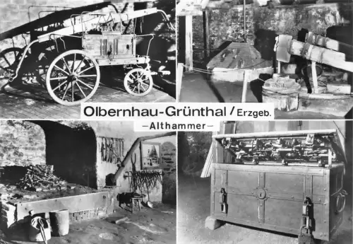 Olbernhau (Erzgebirge) Althammer Mehrbildkarte gl 195.850