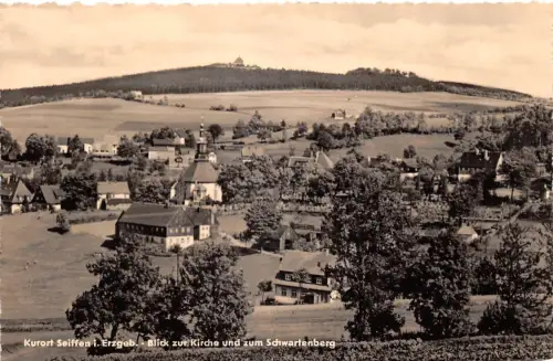 Seiffen (Erzgebirge) Blick zur Kirche gl1967 195.862
