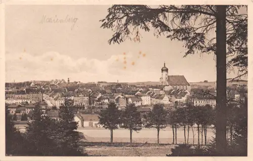 Marienberg in Sachsen Panorama ngl 195.921
