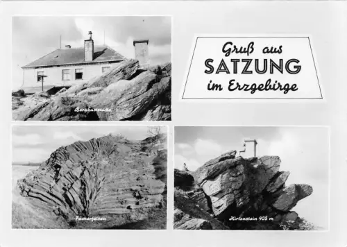 Satzung (Erzgeb.) Mehrbildkarte gl1968 195.938