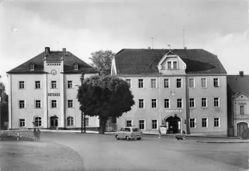 Lengefeld/Erzgeb. Rathaus und Kulturhaus gl1971 195.943