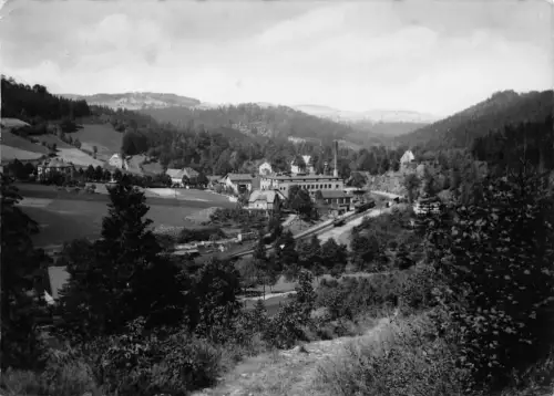 Streckenwalde i. Erzgeb. Panorama gl1957 195.979