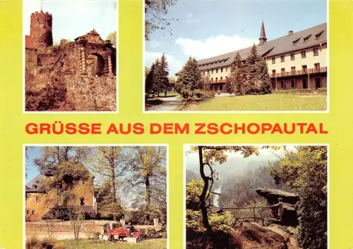 Zschopautal Mehrbildkarte ngl 195.981