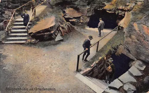 Ehrenfriedersdorf Greifenstein Stülpnerhöhle gl1925 196.000