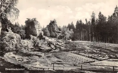 Ehrenfriedersdorf Greifenstein Freilichtbühne gl1958 195.997