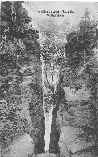 Wolkenstein i.Erzgeb. Wolfsschlucht ngl 196.015