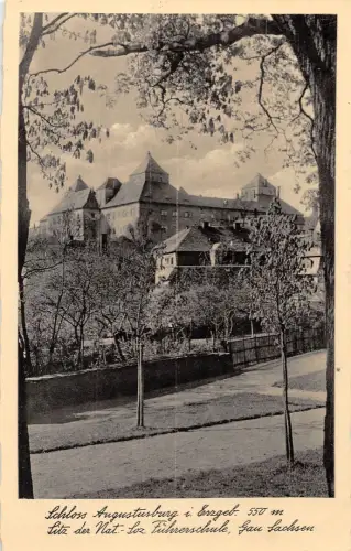 Augustusburg Schloss Nat.-Soz.-F.-Schule Gau Sachsen gl 196.054