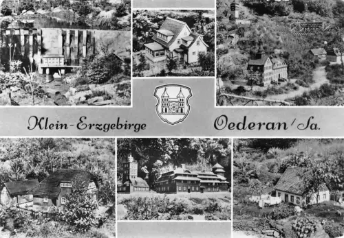 Oederan "Klein-Erzgebirge" Mehrbildkarte gl 196.093